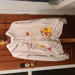 Disney Vintage Winnie the Pooh Sweat Jacket 2XL